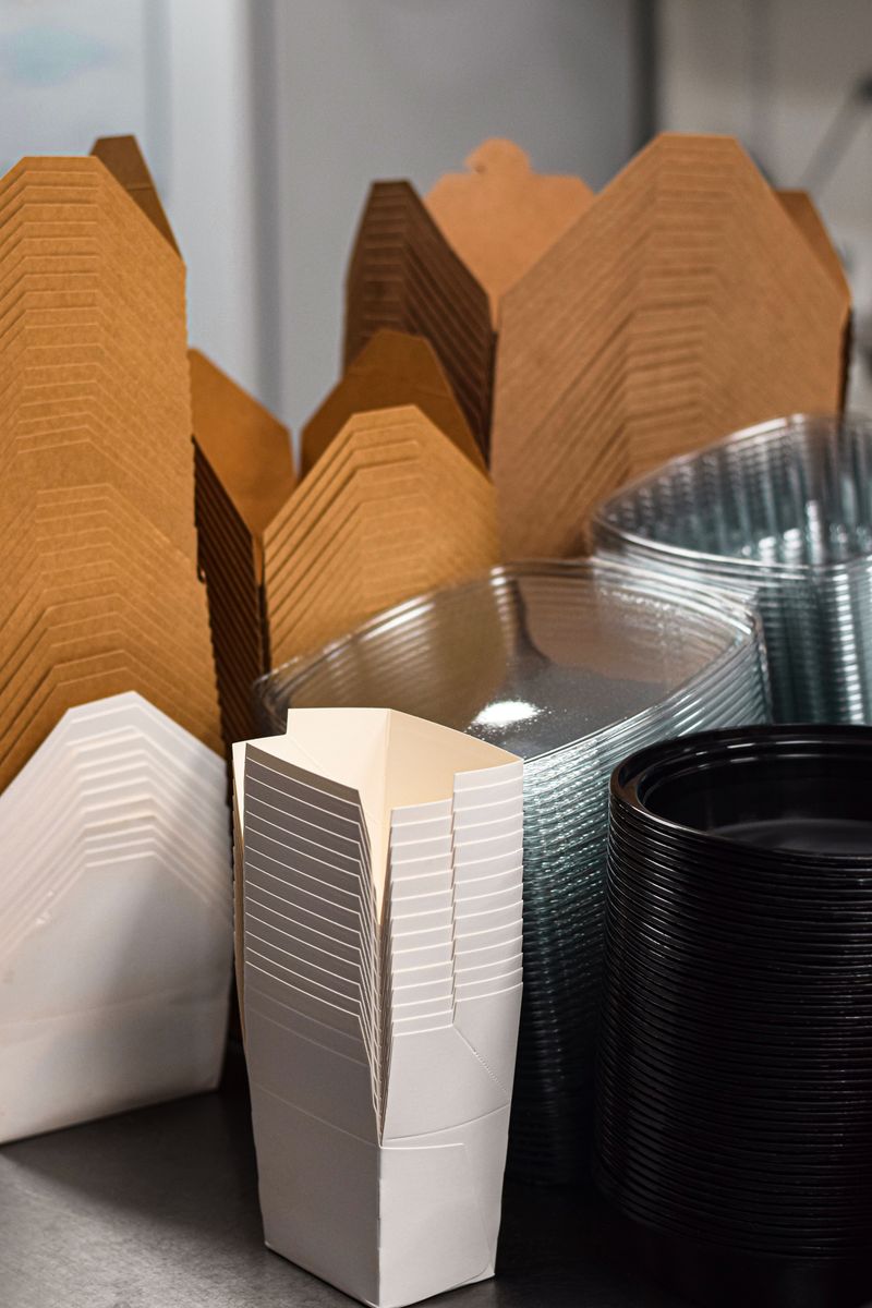 How to Dispose of Takeout Containers Made of Wax or Plastic-Lined Paperboard